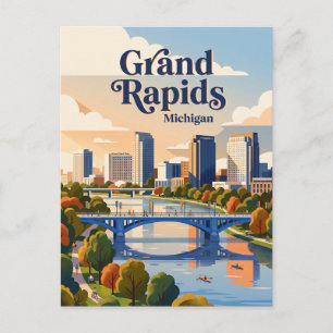 Carte Postale Grand Rapids, Michigan