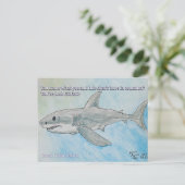 Carte Postale Grand requin blanc (Debout devant)