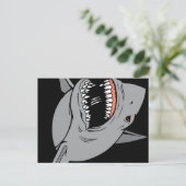 Carte Postale Grand requin blanc (Debout devant)