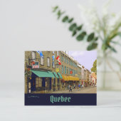 Carte Postale Grand Rue Lower Town Vieux-Québec (Debout devant)