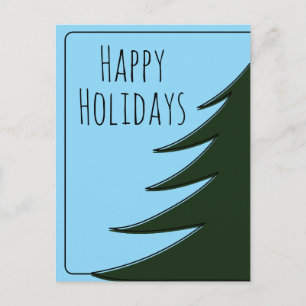 Carte Postale Grand Sapin de Noël