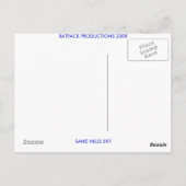 CARTE POSTALE GRAND SKI (Dos)