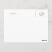 Carte Postale Grand Snowman (Dos)