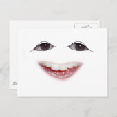 Carte Postale Grand sourire pour vous ! (Devant / Derrière)