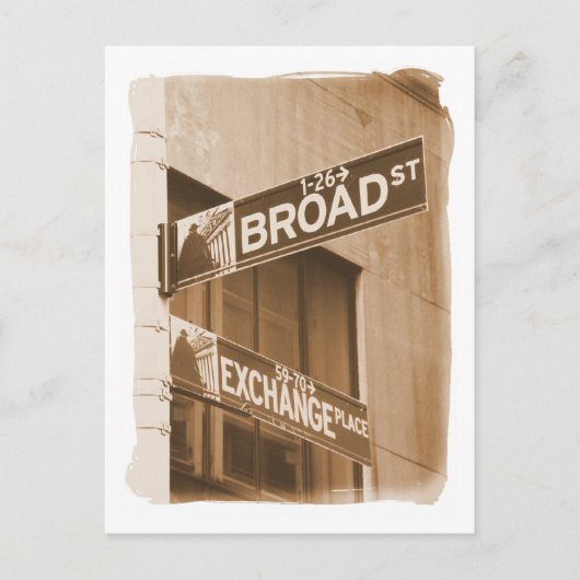 Carte Postale Grand St. Exchange Place (Devant)