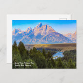 Carte postale Grand Teton (Devant / Derrière)