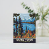 Carte Postale Grand Teton, Jackson Lake, Travel (Debout devant)