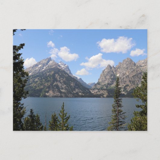 Carte Postale Grand Teton Mountains et Jenny Lake (Devant)