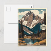 Carte Postale Grand Teton National (Devant / Derrière)