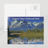 Carte Postale Grand Teton National Park Series 4 (Devant / Derrière)