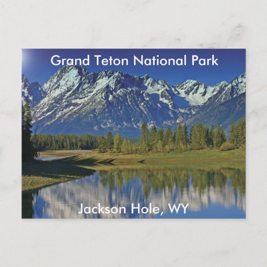 Carte Postale Grand Teton National Park Series 4 (Devant)