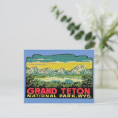 Carte Postale Grand Teton National Park, Wyoming Postcard (Debout devant)
