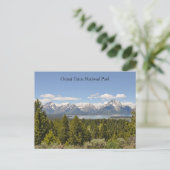 Carte postale Grand Teton Pittoresque View (Debout devant)