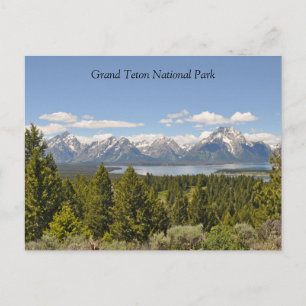 Carte postale Grand Teton Pittoresque View