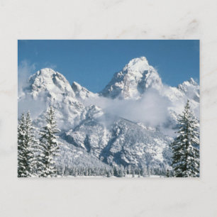 Carte Postale Grand Tétons en hiver