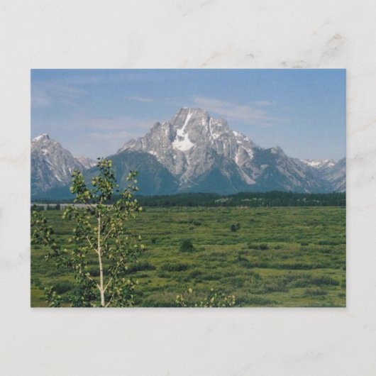Carte Postale Grand Tétons, Wyoming (Devant)