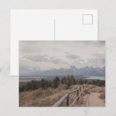 Carte Postale Grand Tetons Wyoming Keepsons (Devant / Derrière)