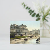 Carte Postale Grand théâtre, Varsovie (Debout devant)