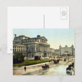 Carte Postale Grand théâtre, Varsovie (Devant / Derrière)