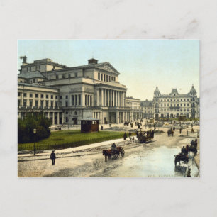 Carte Postale Grand théâtre, Varsovie