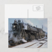 Carte Postale Grand Trunk Western Railroad, 2-8-4, no 6327, nea (Devant / Derrière)