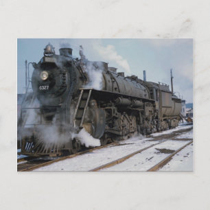 Carte Postale Grand Trunk Western Railroad, 2-8-4, no 6327, nea