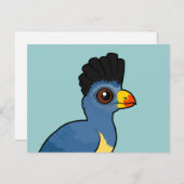 Carte Postale Grand Turaco (Devant / Derrière)
