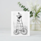 Carte Postale Grand Vélo Sport Vintage Cyclisme (Debout devant)