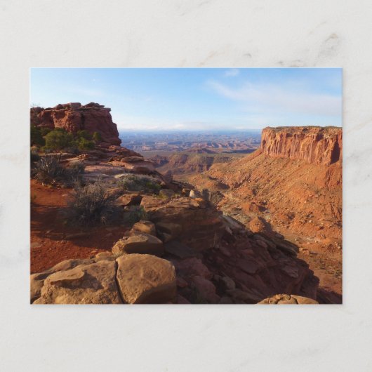 Carte Postale Grand View Point dans le parc national des Canyonl (Devant)