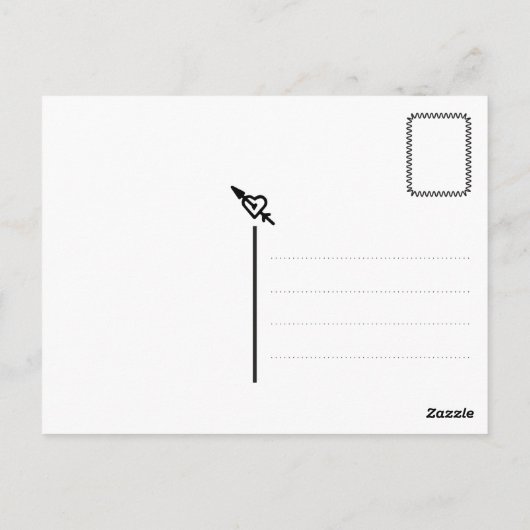 Carte Postale Grand visage Dane (Dos)