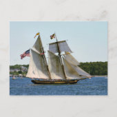 Carte Postale Grand voilier Pride of Baltimore II (Devant)