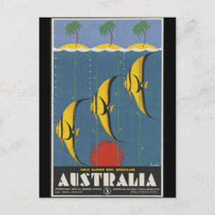 Carte Postale Grande barrière de corail Australie