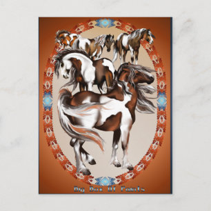 Carte postale Grande Boîte De Peintures