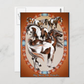 Carte postale Grande Boîte De Peintures (Devant / Derrière)