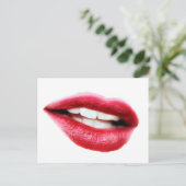 Carte Postale grande bouche (Debout devant)