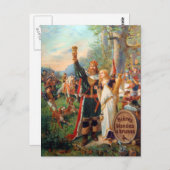 Carte Postale Grande Brasserie vintage (Devant / Derrière)