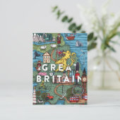 Carte Postale Grande-Bretagne (Debout devant)