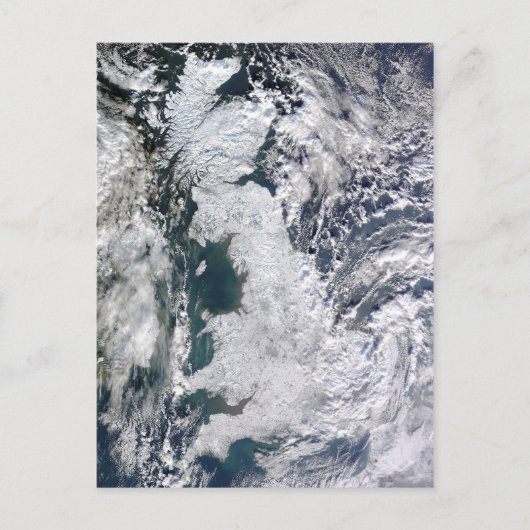 Carte postale Grande-Bretagne congelée (Devant)