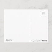 Carte Postale Grande couche et bleu fleur ciel mûre (Dos)