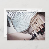 Carte Postale Grande Cour - Le British Museum (Devant / Derrière)