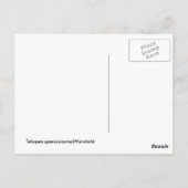 Carte Postale Grande Dame australienne (Dos)