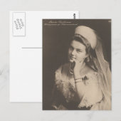 Carte Postale Grande Duchesse Marie Pavlovna de Russie #062 (Devant / Derrière)