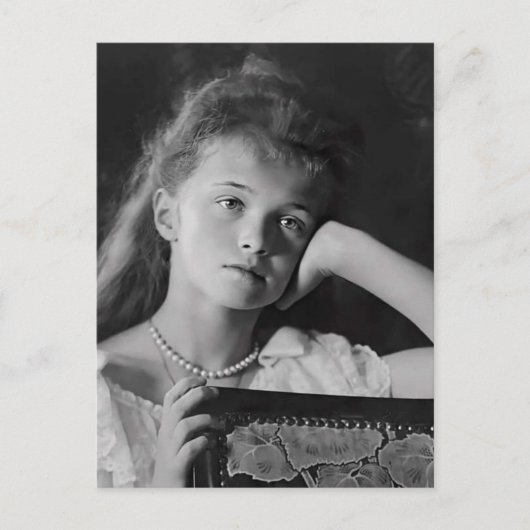 Carte Postale Grande-Duchesse Olga de Russie fille du tsar Roman (Devant)