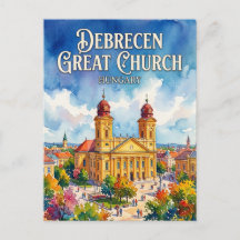 Grande Église réformée de Debrecen Hongrie