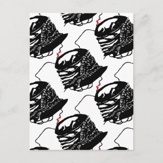 Carte Postale Grande Gatsby Jazz Style 20's Era