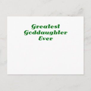 Carte Postale Grande Godgirl jamais