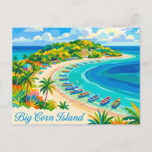 Carte Postale Grande île du maïs Nicaragua