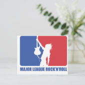CARTE POSTALE - GRANDE LIGUE ROCK'N'ROLL (Debout devant)