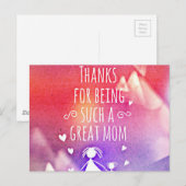 Carte Postale grande maman (Devant / Derrière)