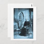 Carte Postale Grande-mère à roue de rotation Louis Pesha (Devant / Derrière)